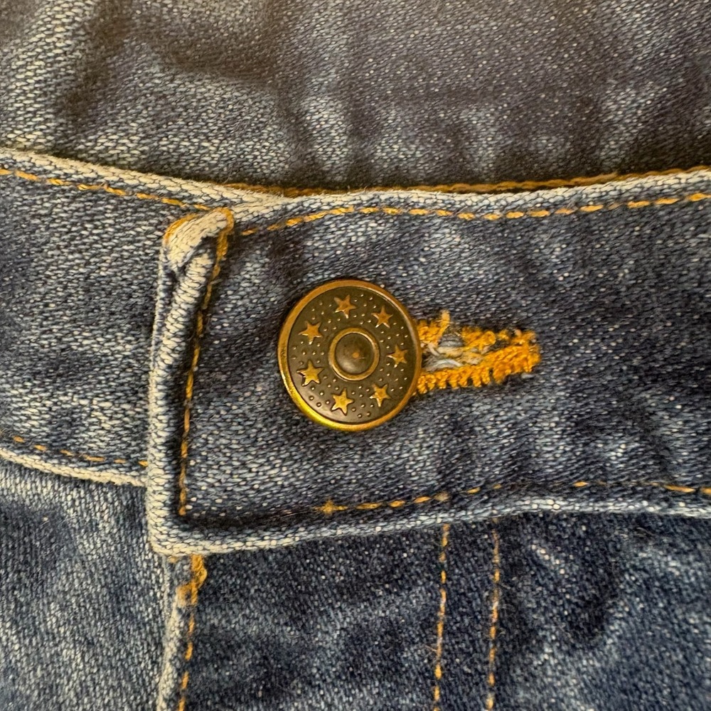 All American Clothing Co Jeans Mens 31x28 Straight Leg Original AAC101D USA Made - Picture 5 of 11